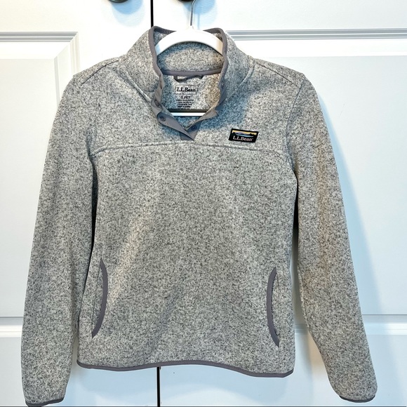 Women’s L.L. Bean Sweater Fleece Pullover - Picture 1 of 4